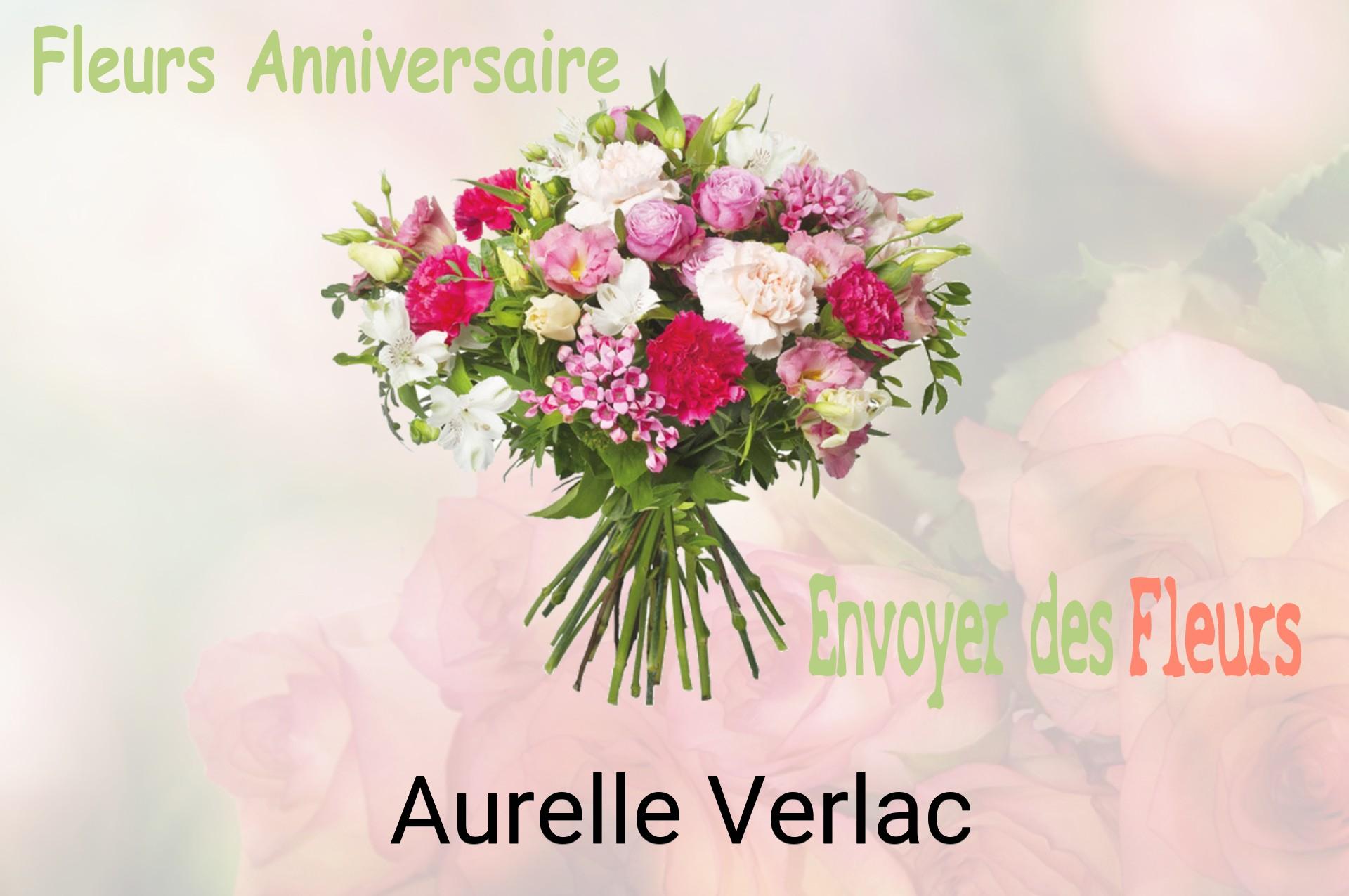 Bouquet de fleurs d’anniversaire livré à Aurelle-Verlac