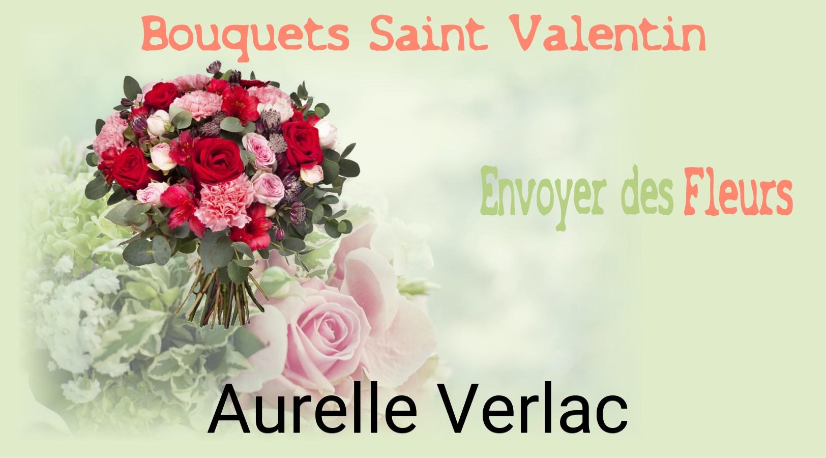 Roses de Saint-Valentin livrées à Aurelle-Verlac